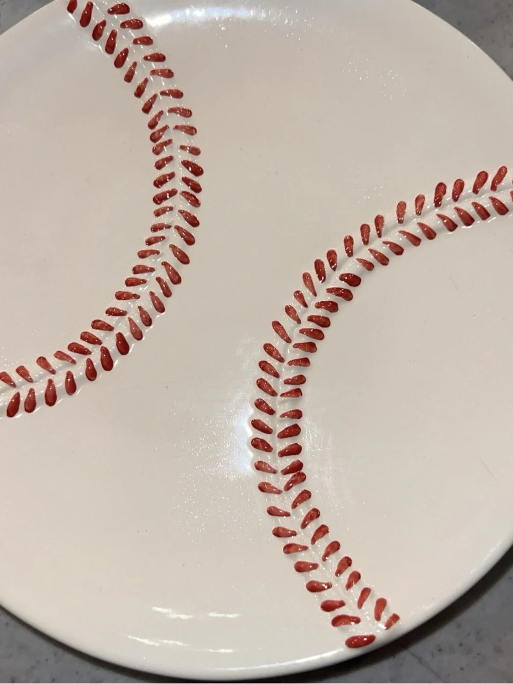 Pottery Barn Game Plan 8” Sport Plates